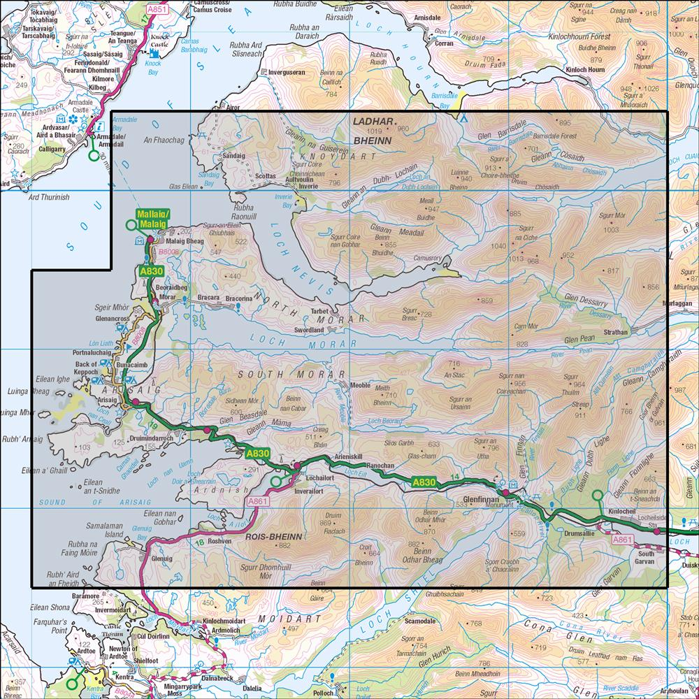 398 Loch Morar, Mallaig, Arisaig & Glenfinnan